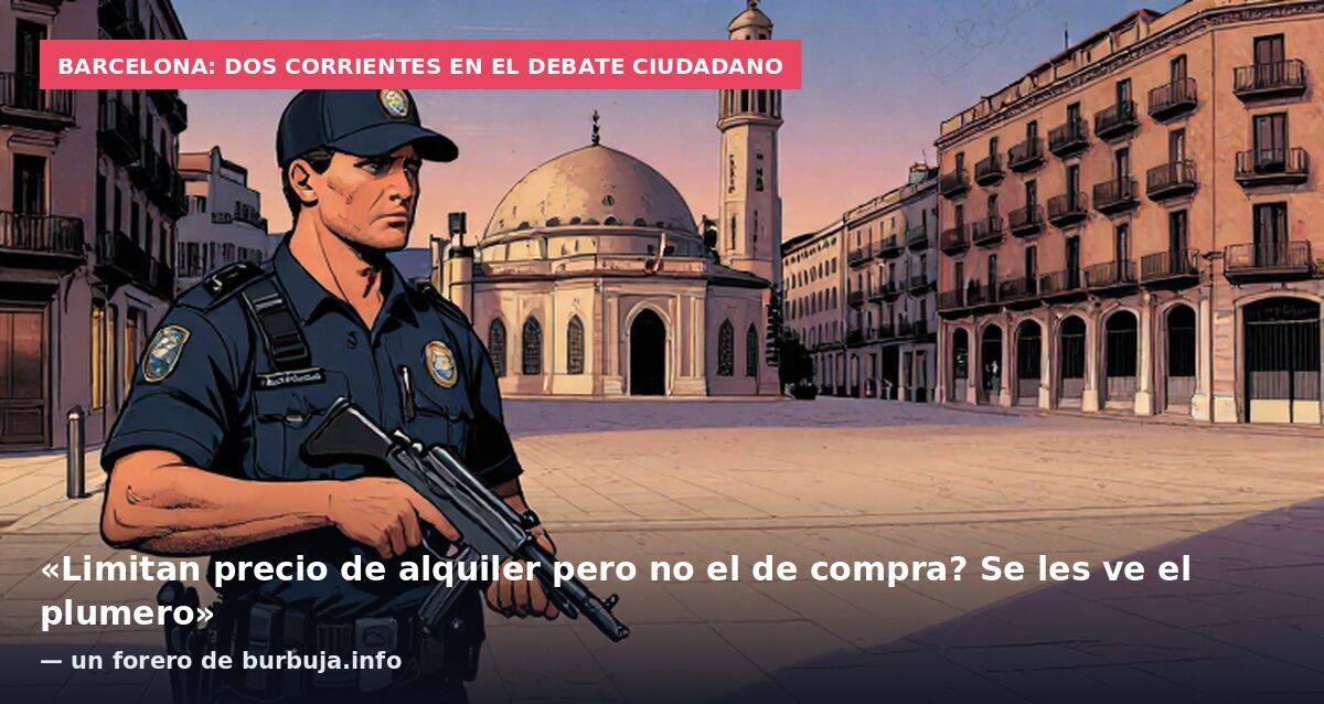 Barcelona: dos corrientes en el debate ciudadano: «Limitan precio de alquiler pero no el de compra? Se les ve el plumero» — un forero de burbuja.info