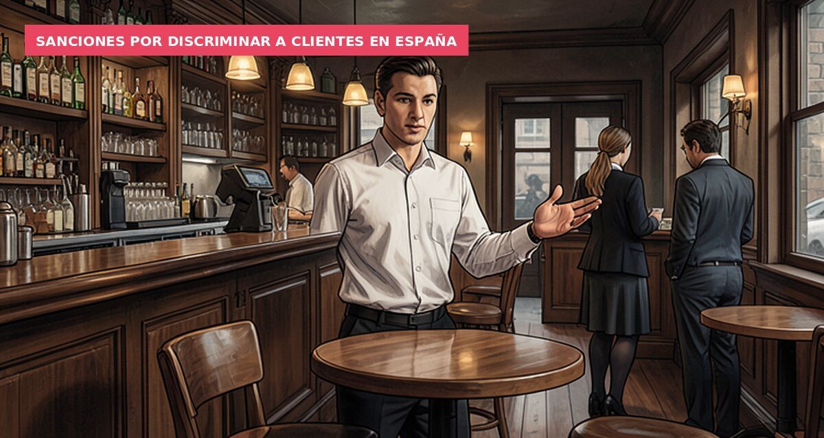 Sanciones por discriminar a clientes en España