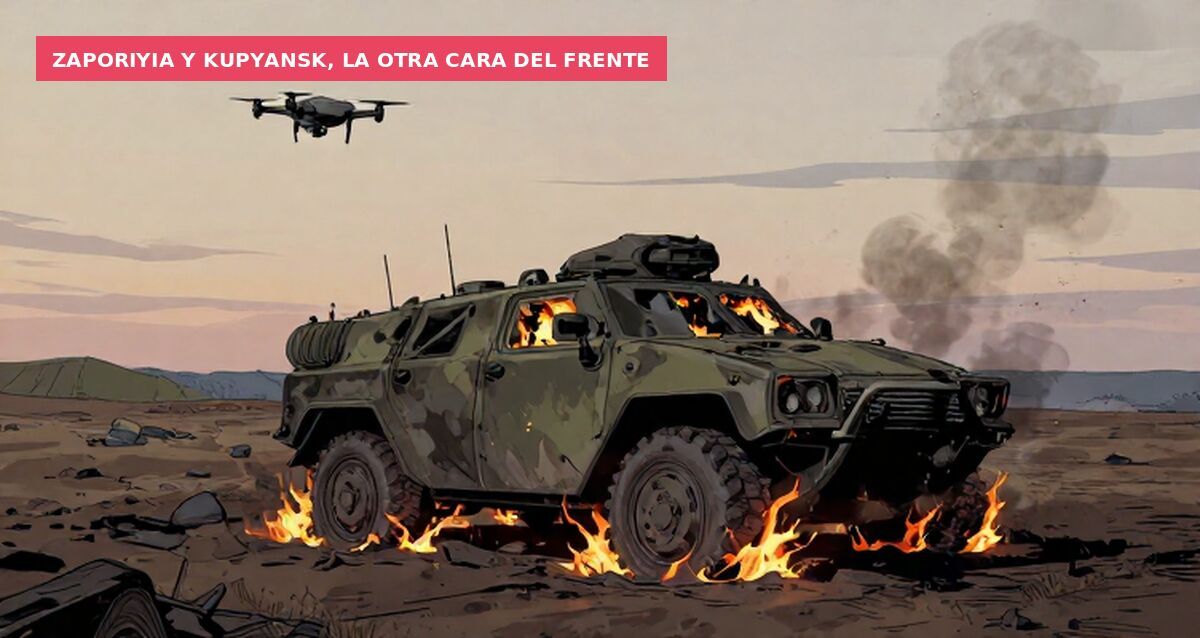 Zaporiyia y Kupyansk, la otra cara del frente