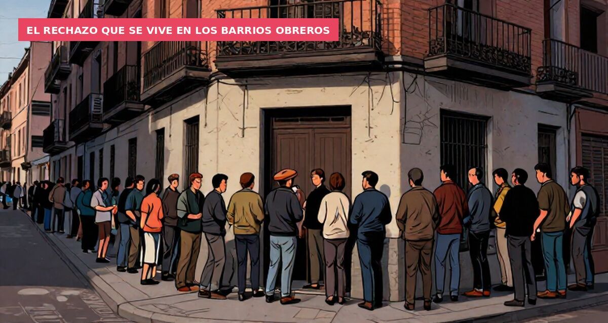 El rechazo que se vive en los barrios obreros