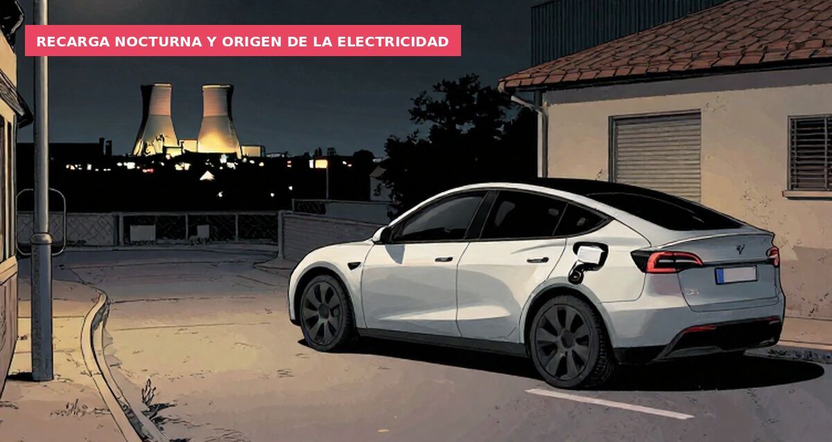 Recarga nocturna y origen de la electricidad