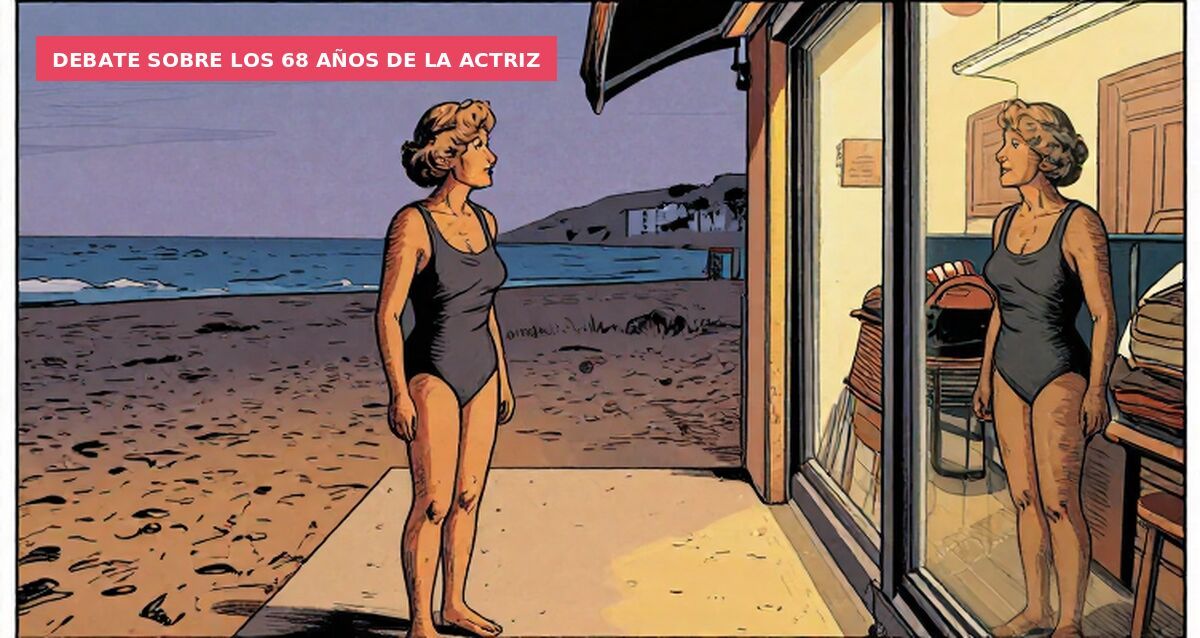 Debate sobre los 68 años de la actriz