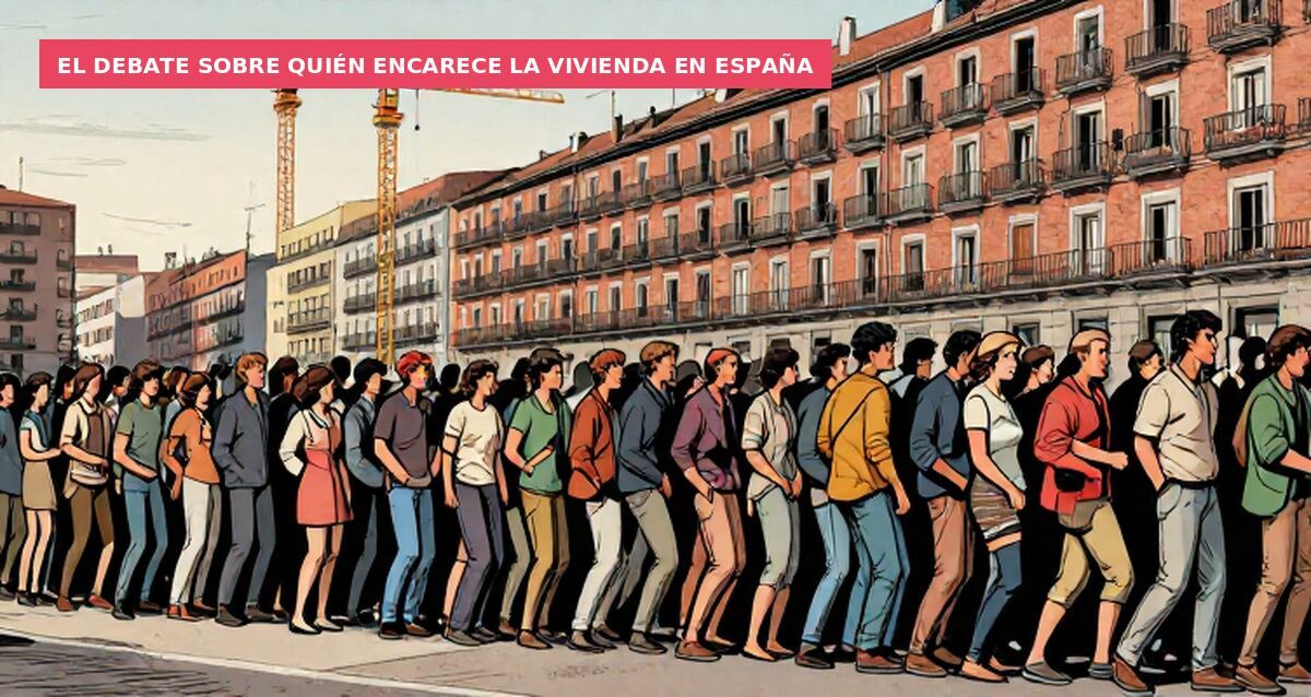 El debate sobre quién encarece la vivienda en España