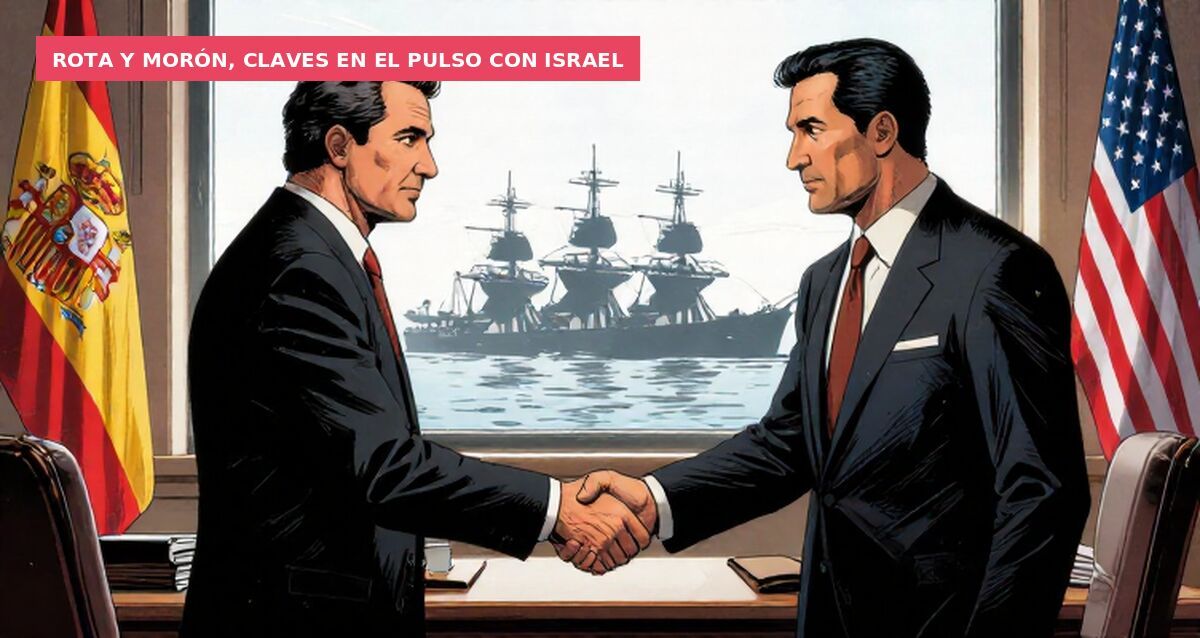 Rota y Morón, claves en el pulso con Israel