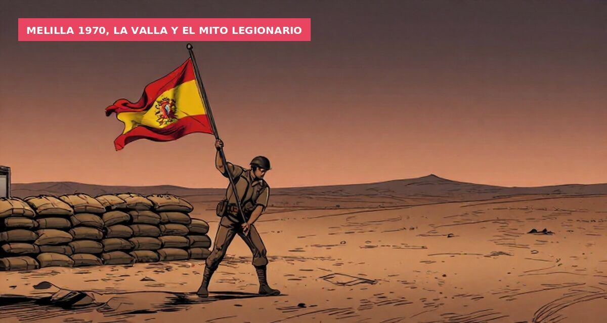Melilla 1970, la valla y el mito legionario