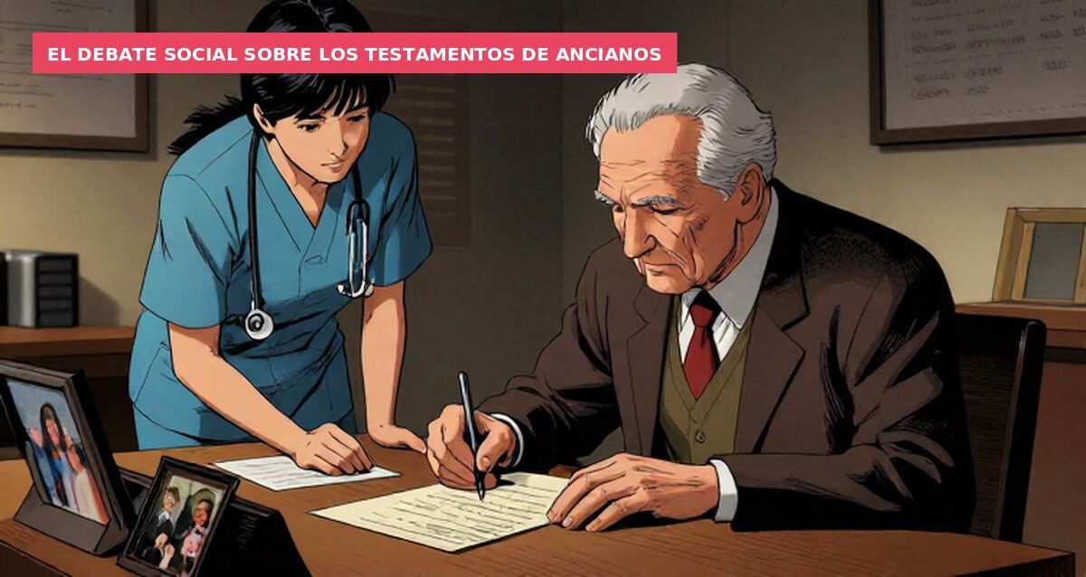 El debate social sobre los testamentos de ancianos