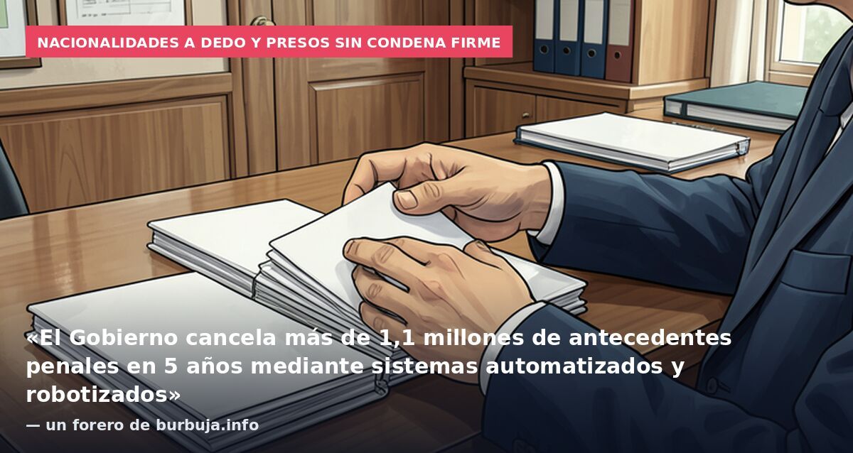 El PSOE quiere delincuentes en las calles