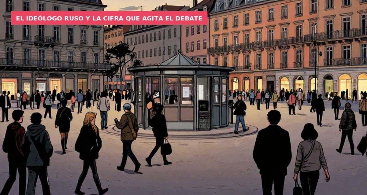 El ideólogo ruso y la cifra que agita el debate