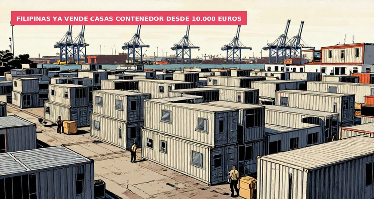 Filipinas ya vende casas contenedor desde 10.000 euros
