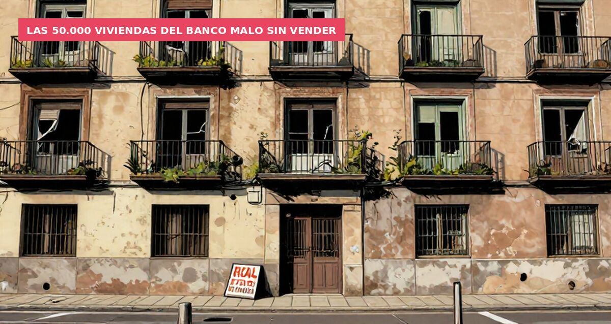 Las 50.000 viviendas del banco malo sin vender