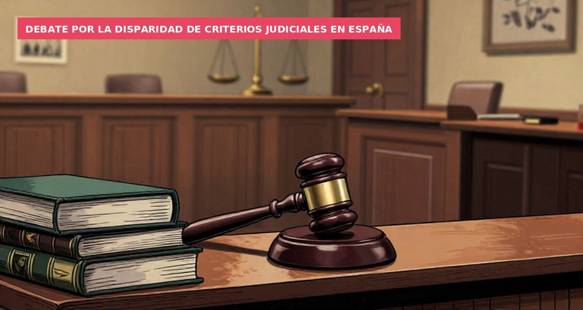 Debate por la disparidad de criterios judiciales en España