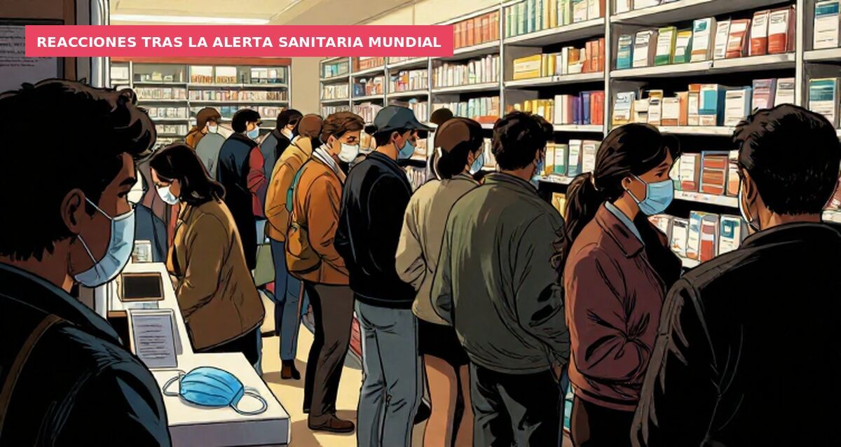 Reacciones tras la alerta sanitaria mundial