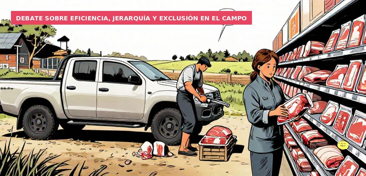 Debate sobre eficiencia, jerarquía y exclusión en el campo