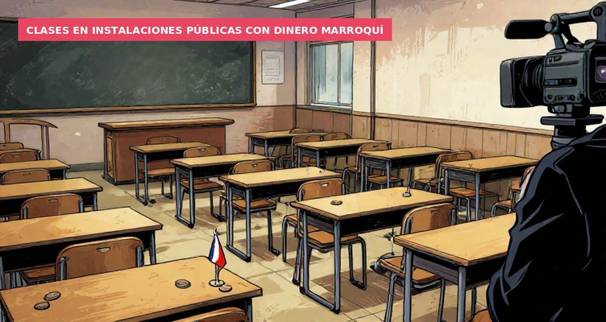 Clases en instalaciones públicas con dinero marroquí