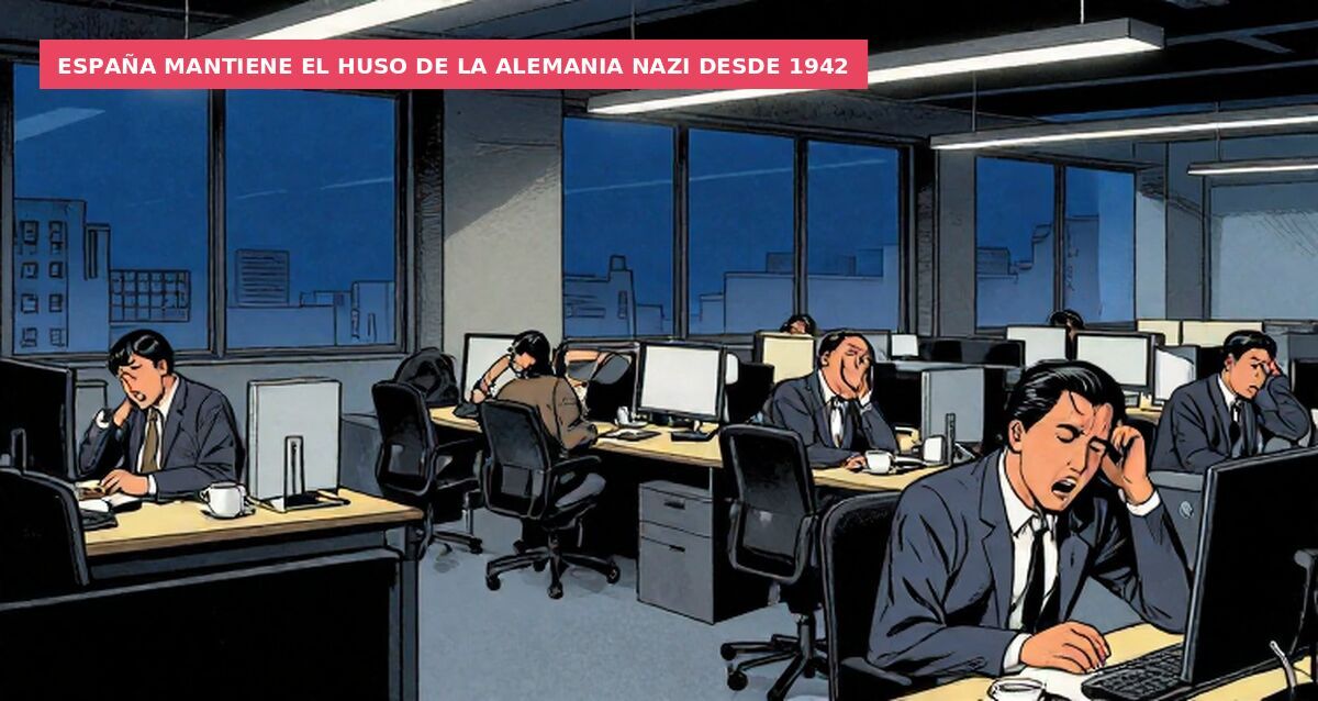 España mantiene el huso de la Alemania nazi desde 1942