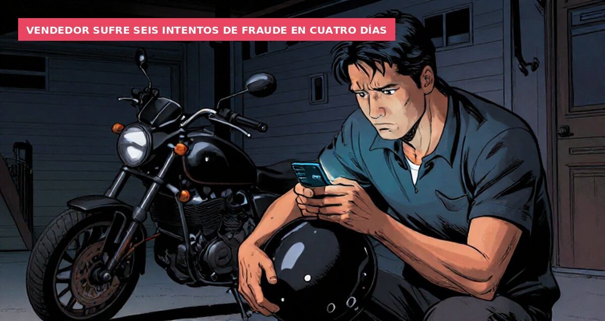 Compraventa extraña de moto. Posible embeleco.