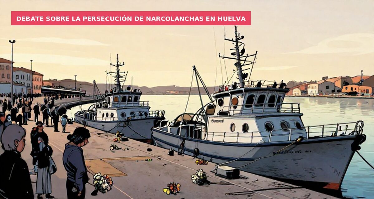 Debate sobre la persecución de narcolanchas en Huelva