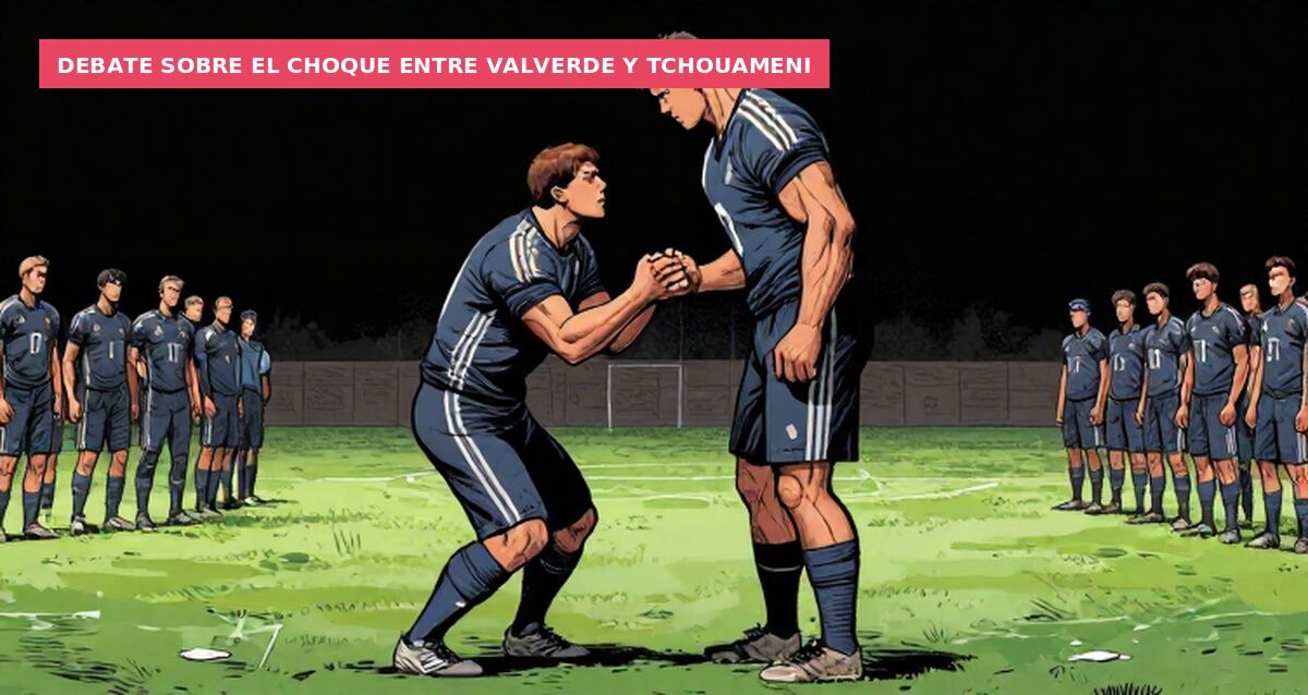 Debate sobre el choque entre Valverde y Tchouameni