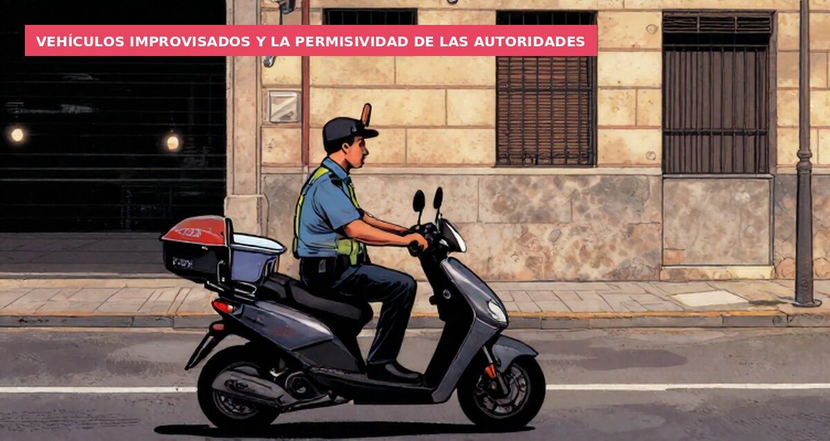 Vehículos improvisados y la permisividad de las autoridades