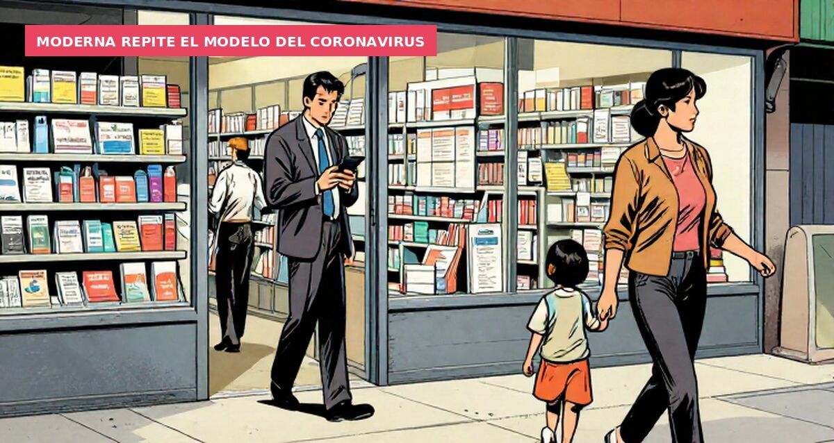 Moderna repite el modelo del coronavirus