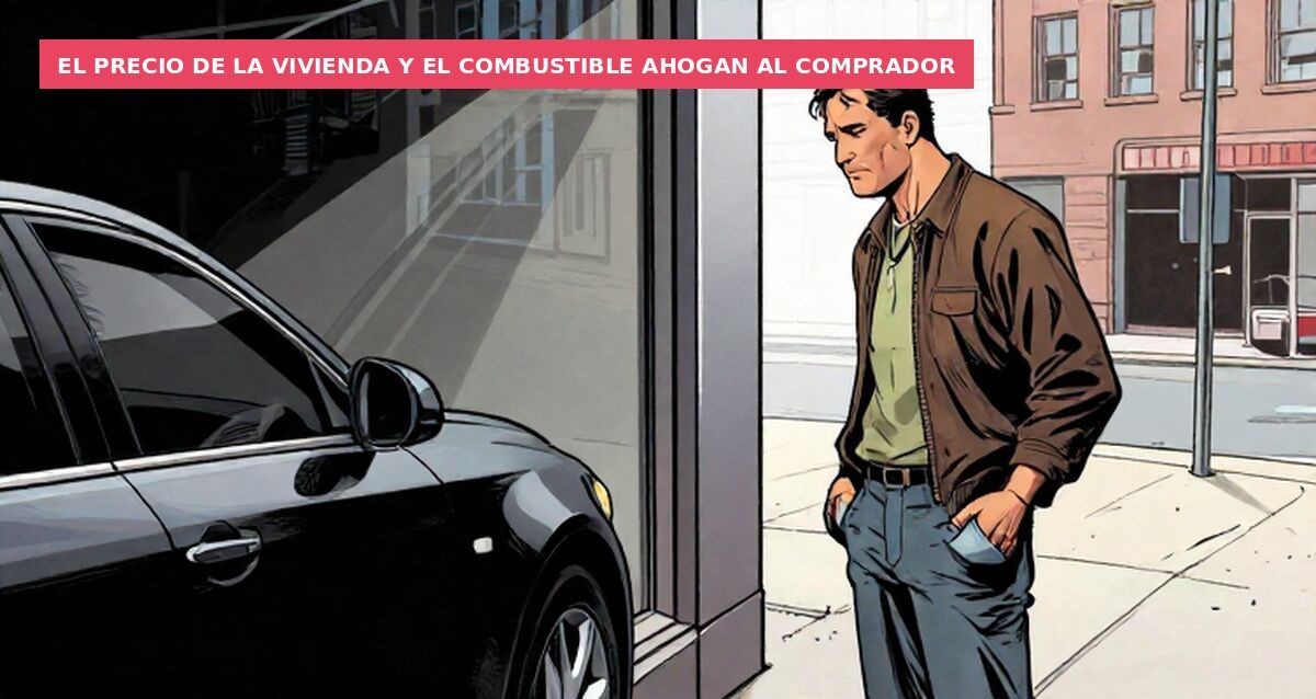 El precio de la vivienda y el combustible ahogan al comprador