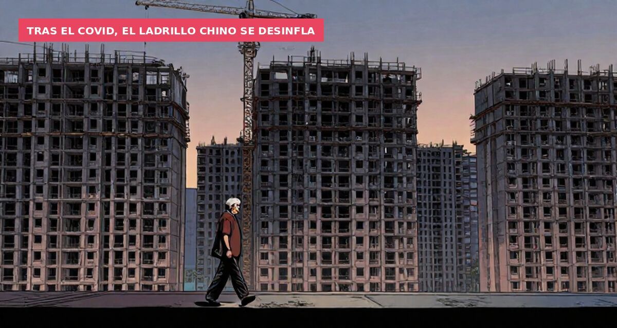 Tras el COVID, el ladrillo chino se desinfla