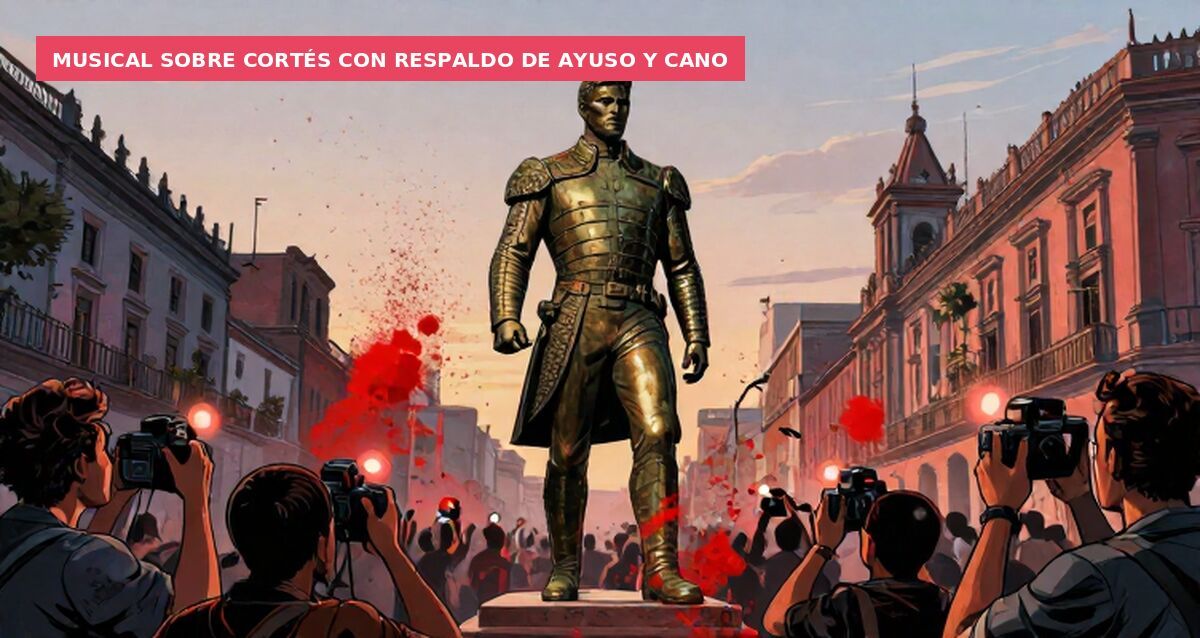 Musical sobre Cortés con respaldo de Ayuso y Cano