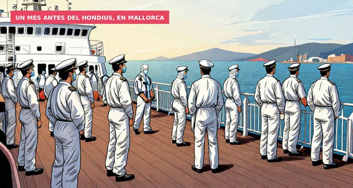 Un mes antes del Hondius, en Mallorca