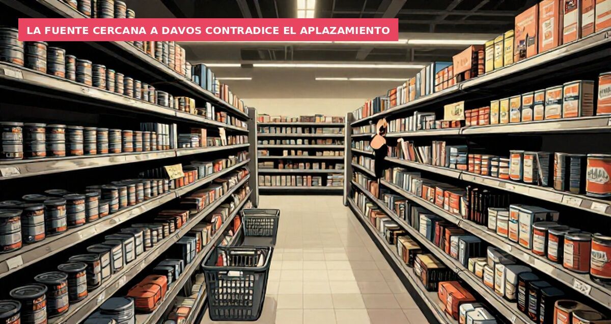 La fuente cercana a Davos contradice el aplazamiento