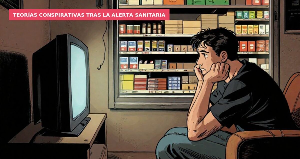 Teorías conspirativas tras la alerta sanitaria