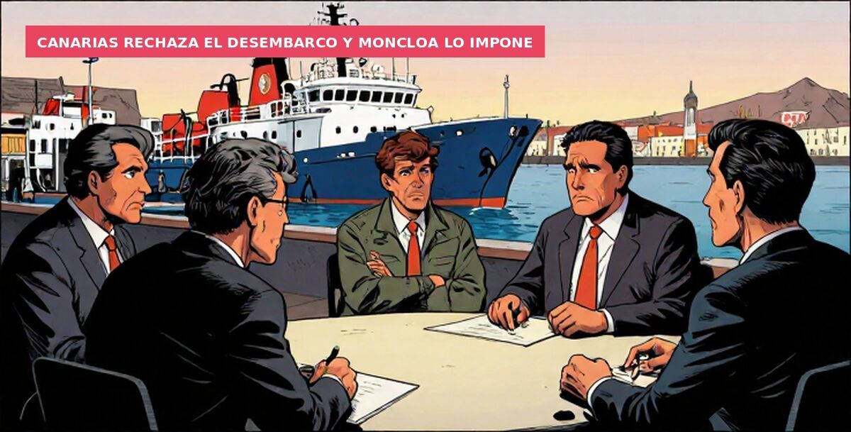 Canarias rechaza el desembarco y Moncloa lo impone