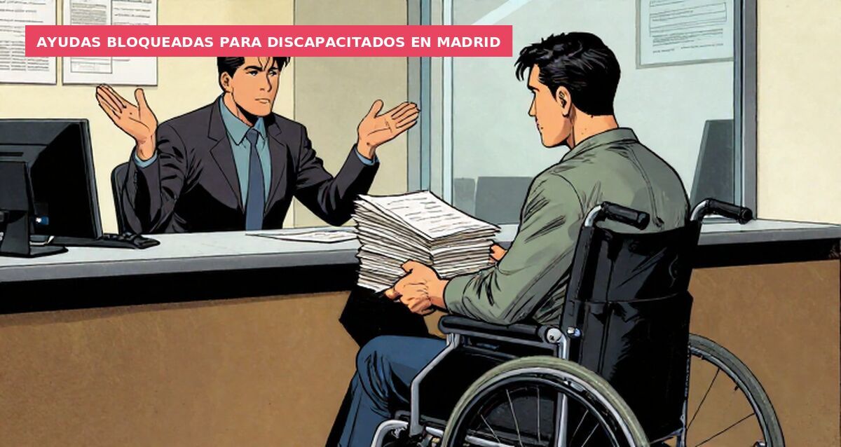Ayudas bloqueadas para discapacitados en Madrid