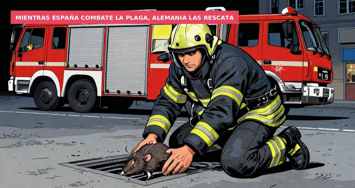 Mientras España combate la plaga, Alemania las rescata