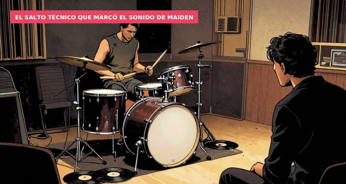 El salto técnico que marcó el sonido de Maiden
