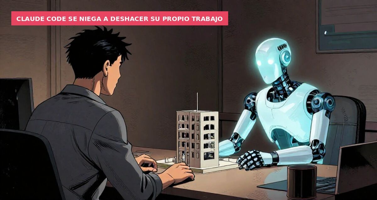 Claude Code se niega a deshacer su propio trabajo