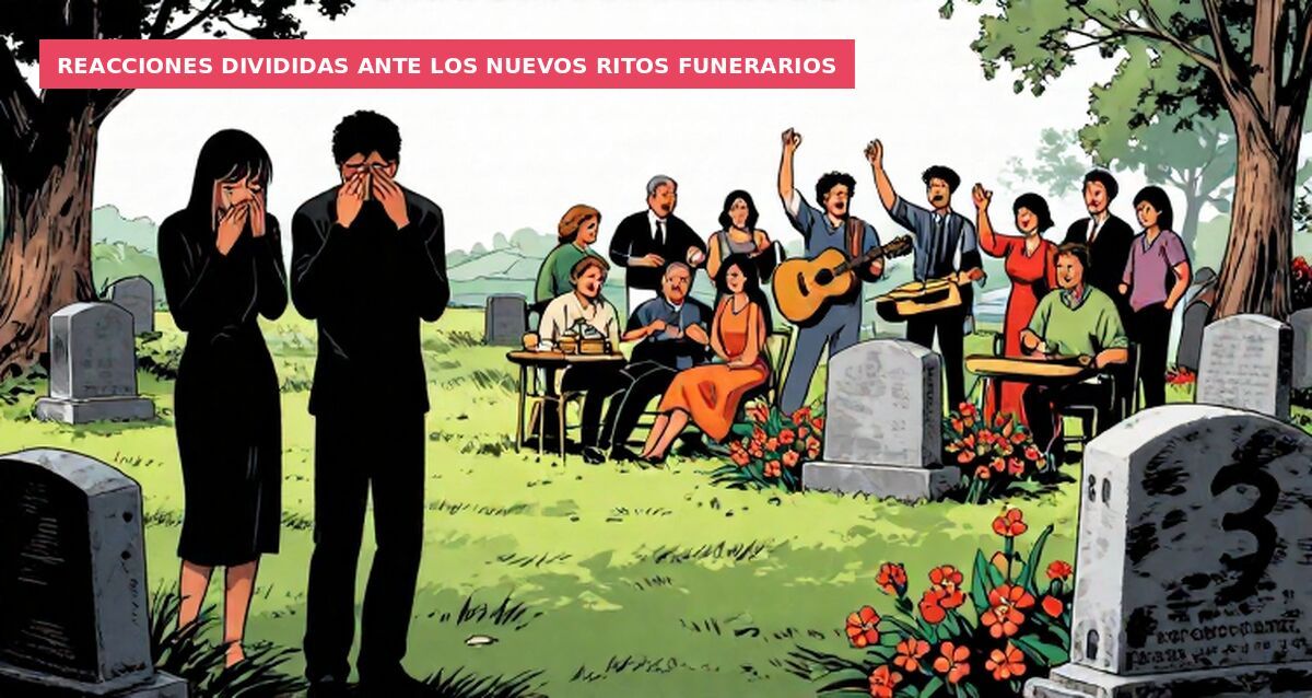 Reacciones divididas ante los nuevos ritos funerarios