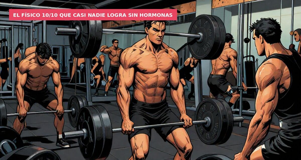 El físico 10/10 que casi nadie logra sin hormonas