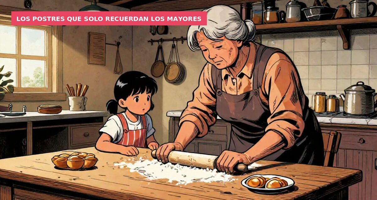 Los postres que solo recuerdan los mayores