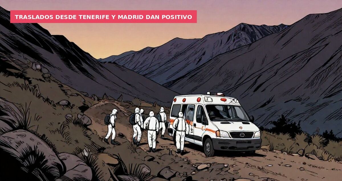 Traslados desde Tenerife y Madrid dan positivo