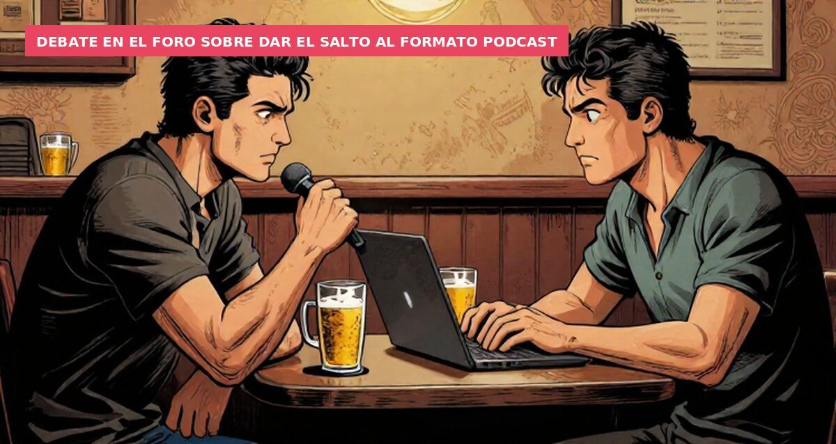 Debate en el foro sobre dar el salto al formato podcast