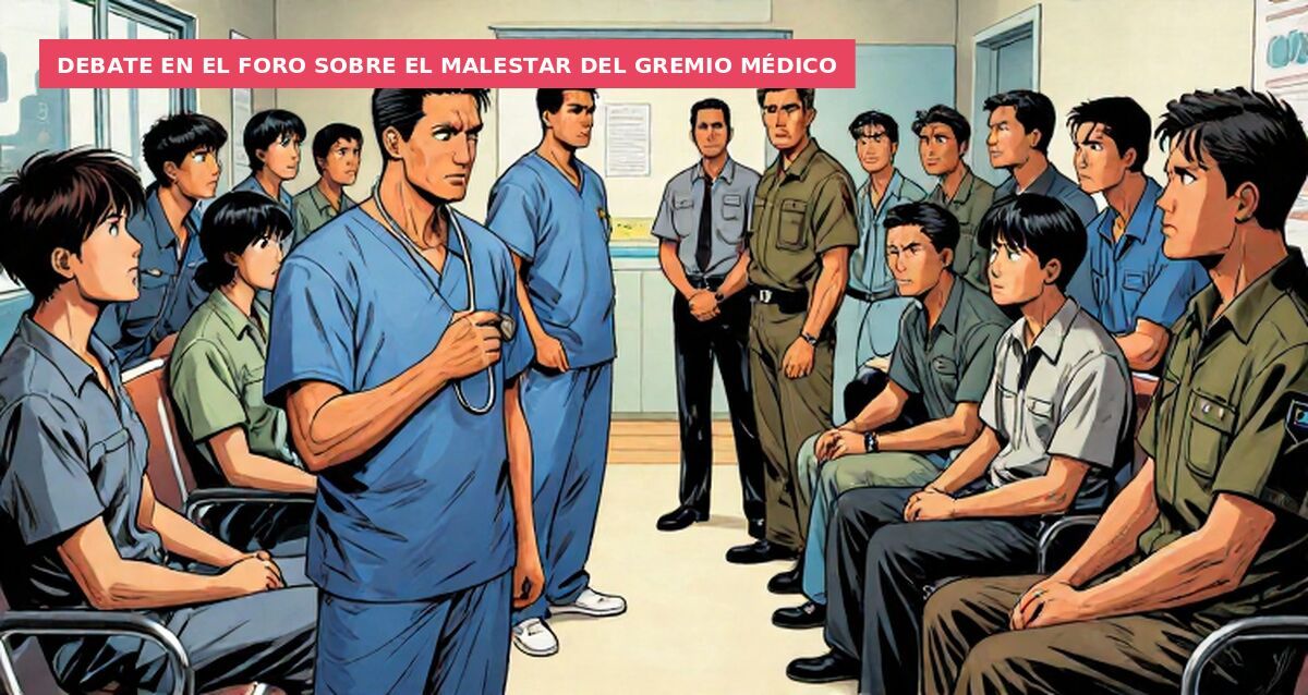 Debate en el foro sobre el malestar del gremio médico