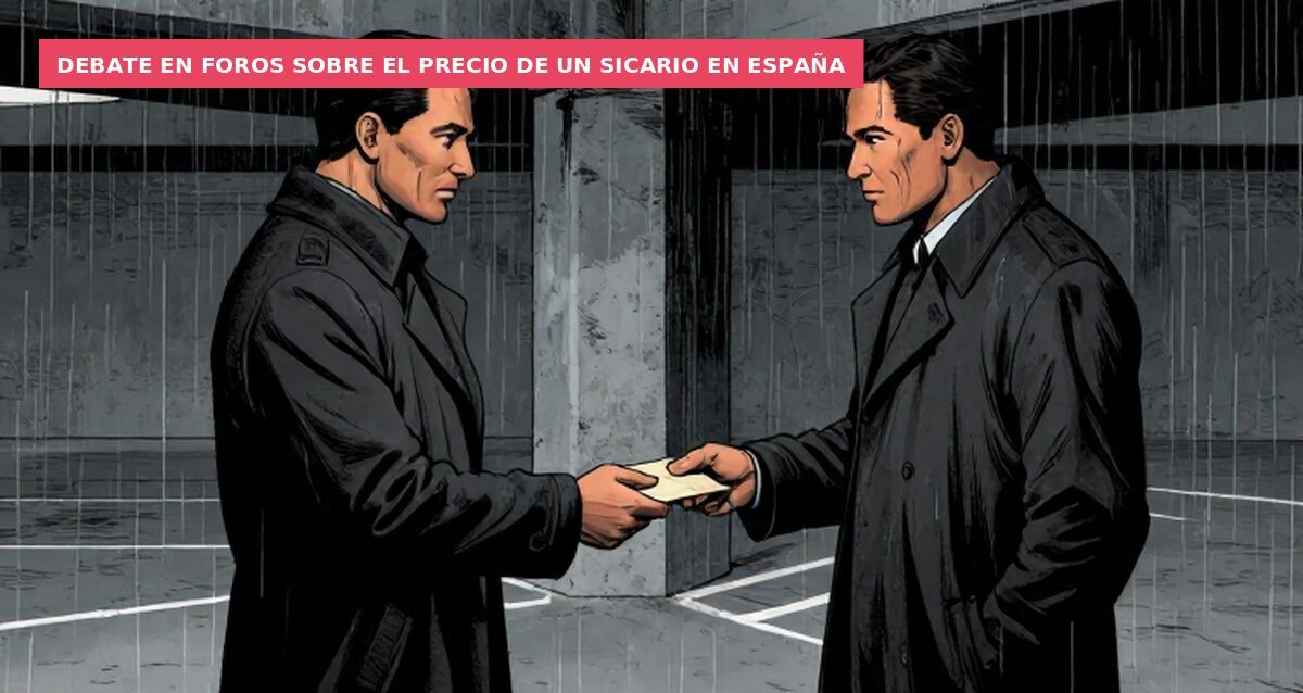 Debate en foros sobre el precio de un sicario en España