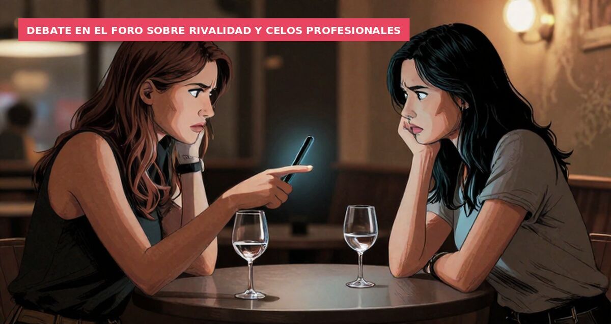 Debate en el foro sobre rivalidad y celos profesionales