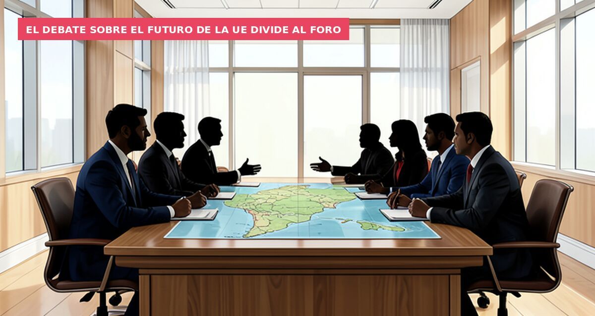 El debate sobre el futuro de la UE divide al foro