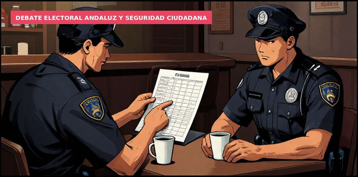 Debate electoral andaluz y seguridad ciudadana