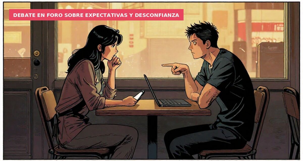 Debate en foro sobre expectativas y desconfianza