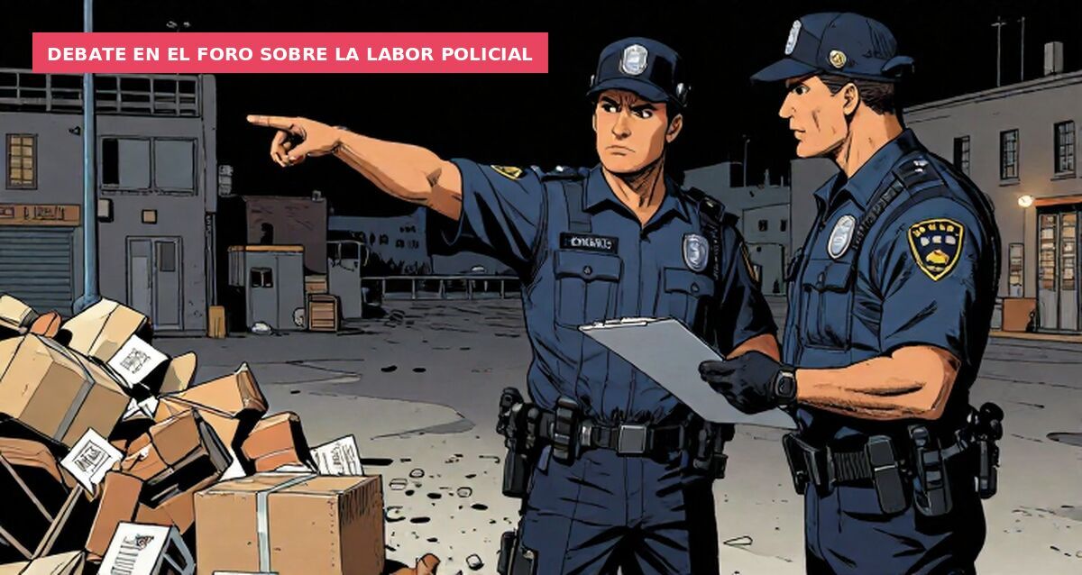 Debate en el foro sobre la labor policial