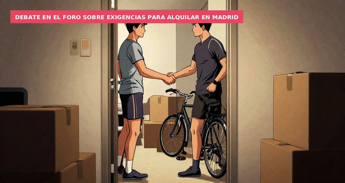 Debate en el foro sobre exigencias para alquilar en Madrid
