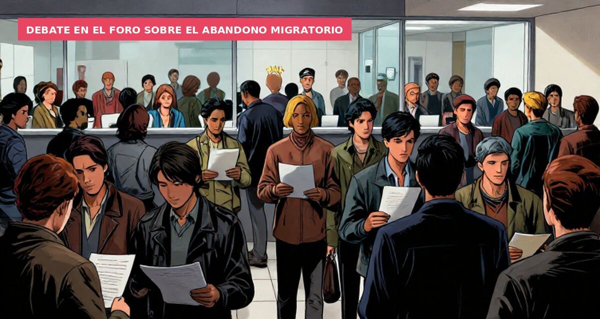 Debate en el foro sobre el abandono migratorio