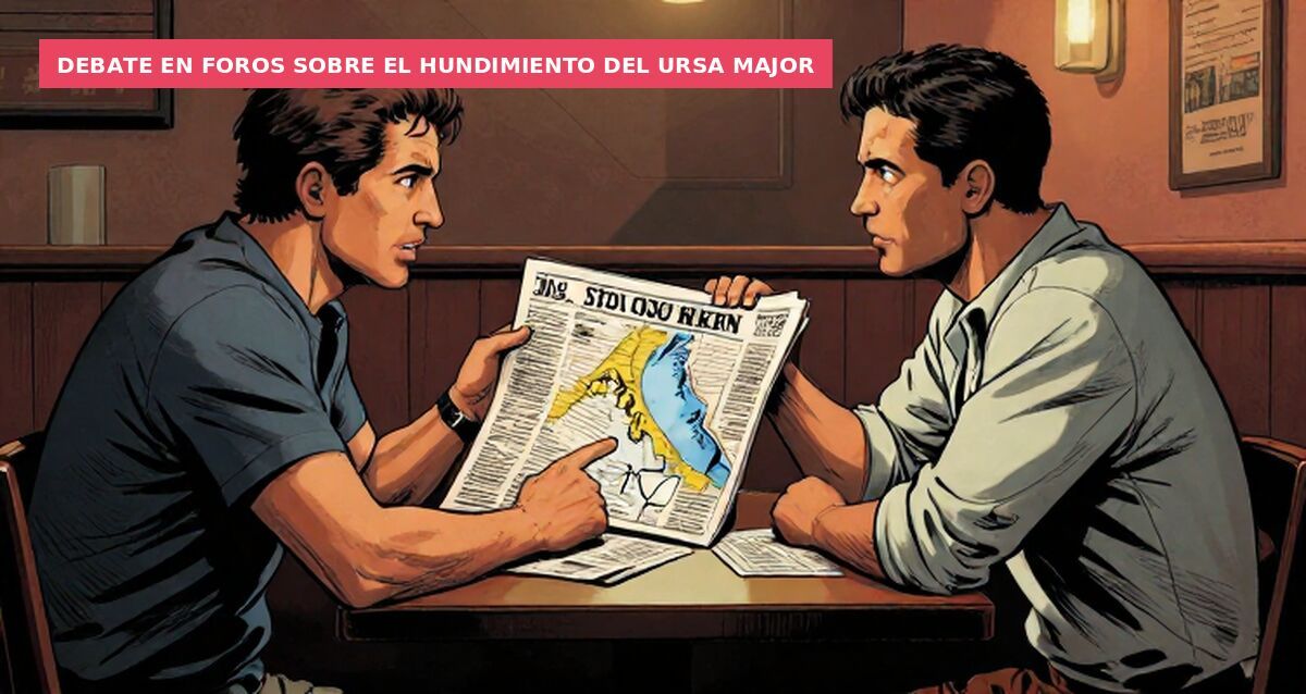 Debate en foros sobre el hundimiento del Ursa Major